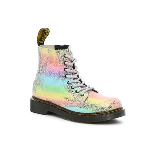 Big Girls Dr. Martens Pascal Iridescent Soft Leather Size 4
